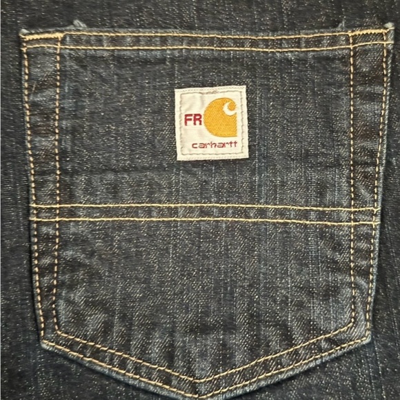 NWT 2018 Carhartt Men's Relaxed Fit Five Pocket Jeans - Picture 1 of 16
